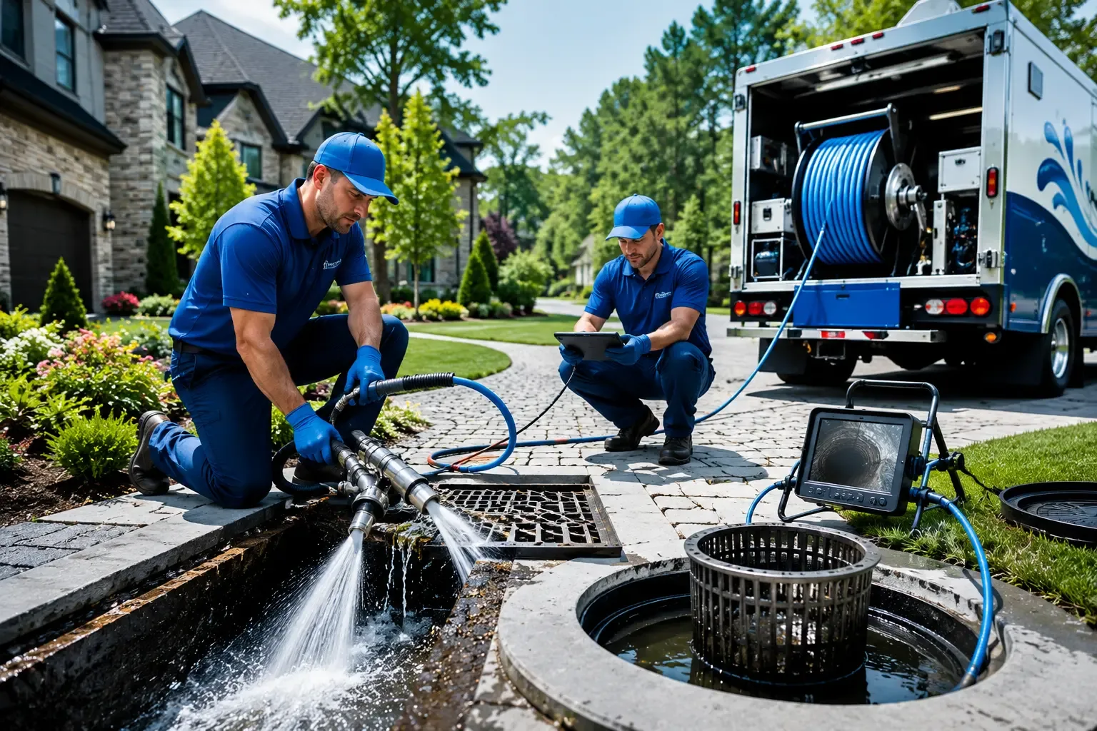 Local outdoor drain cleaning professionals in Luxor, PA